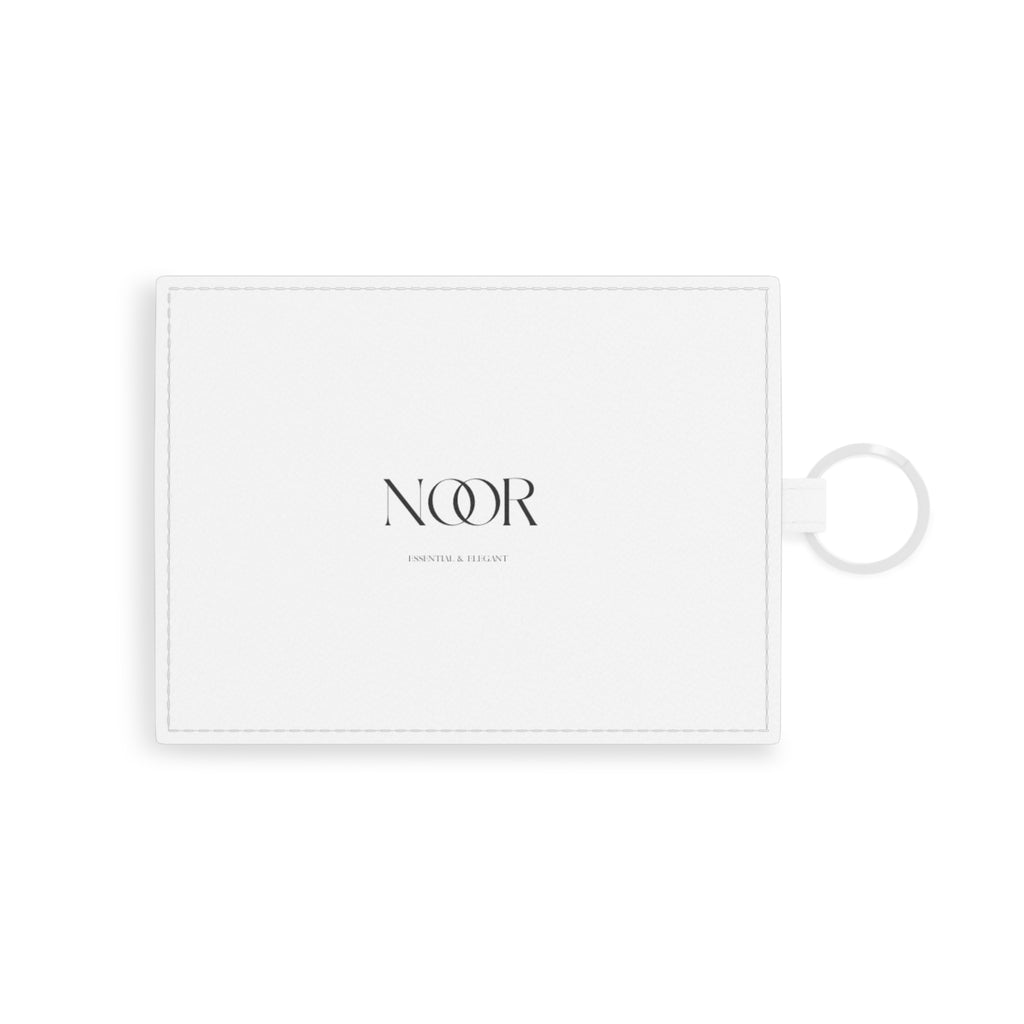NOOR Elegant Saffiano Leather Card Holder