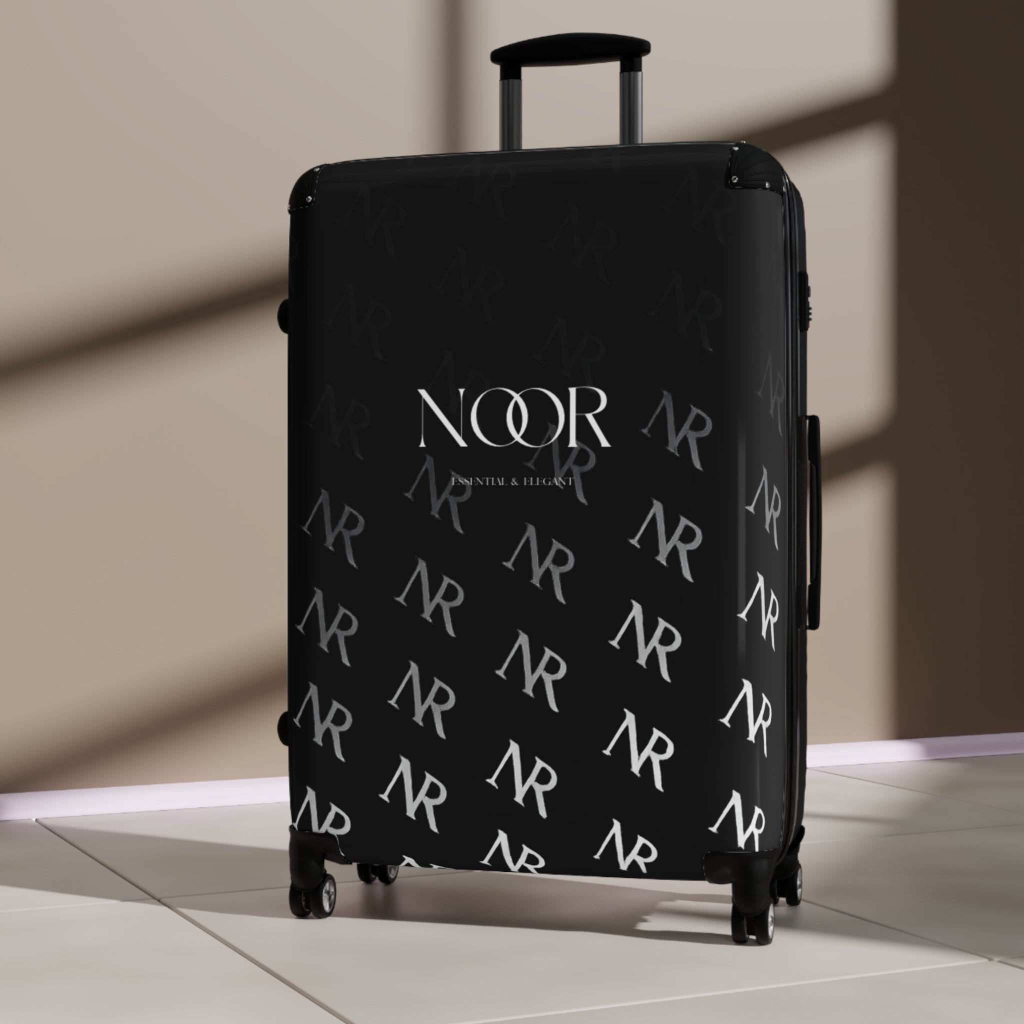 NOOR Stylish Travel Suitcase Monogram