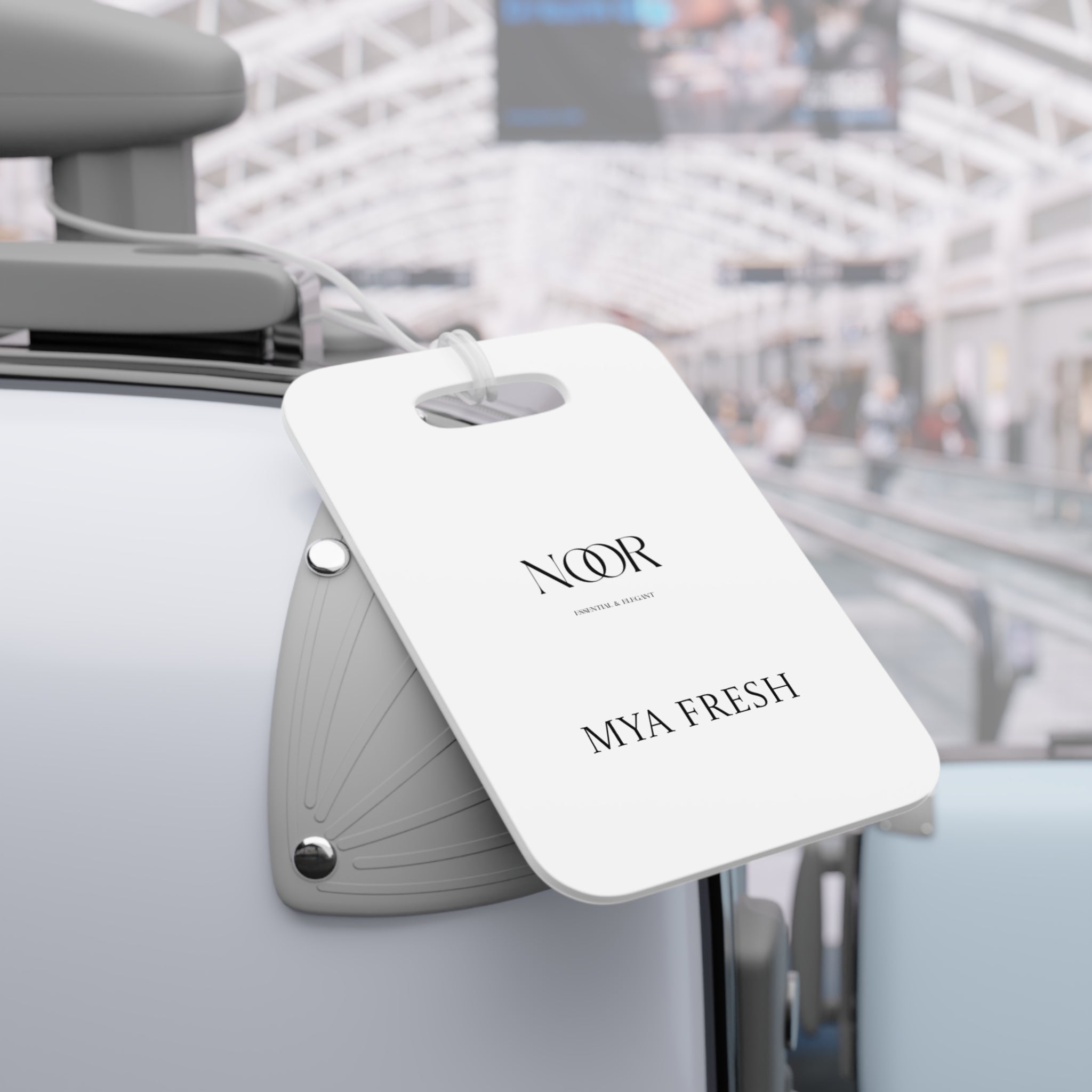NOOR Personalized Luggage Tags - Travel Accessories