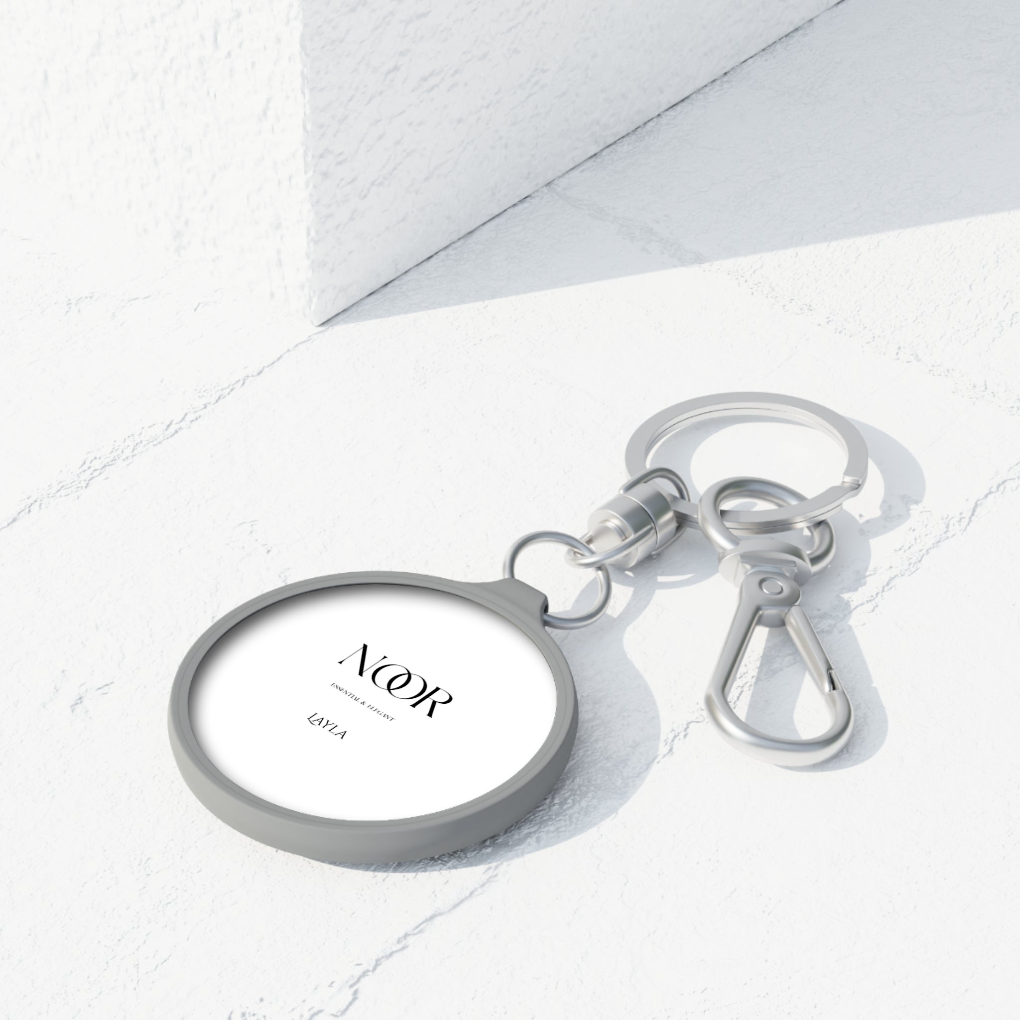 NOOR Keyring Tag, Custom Name