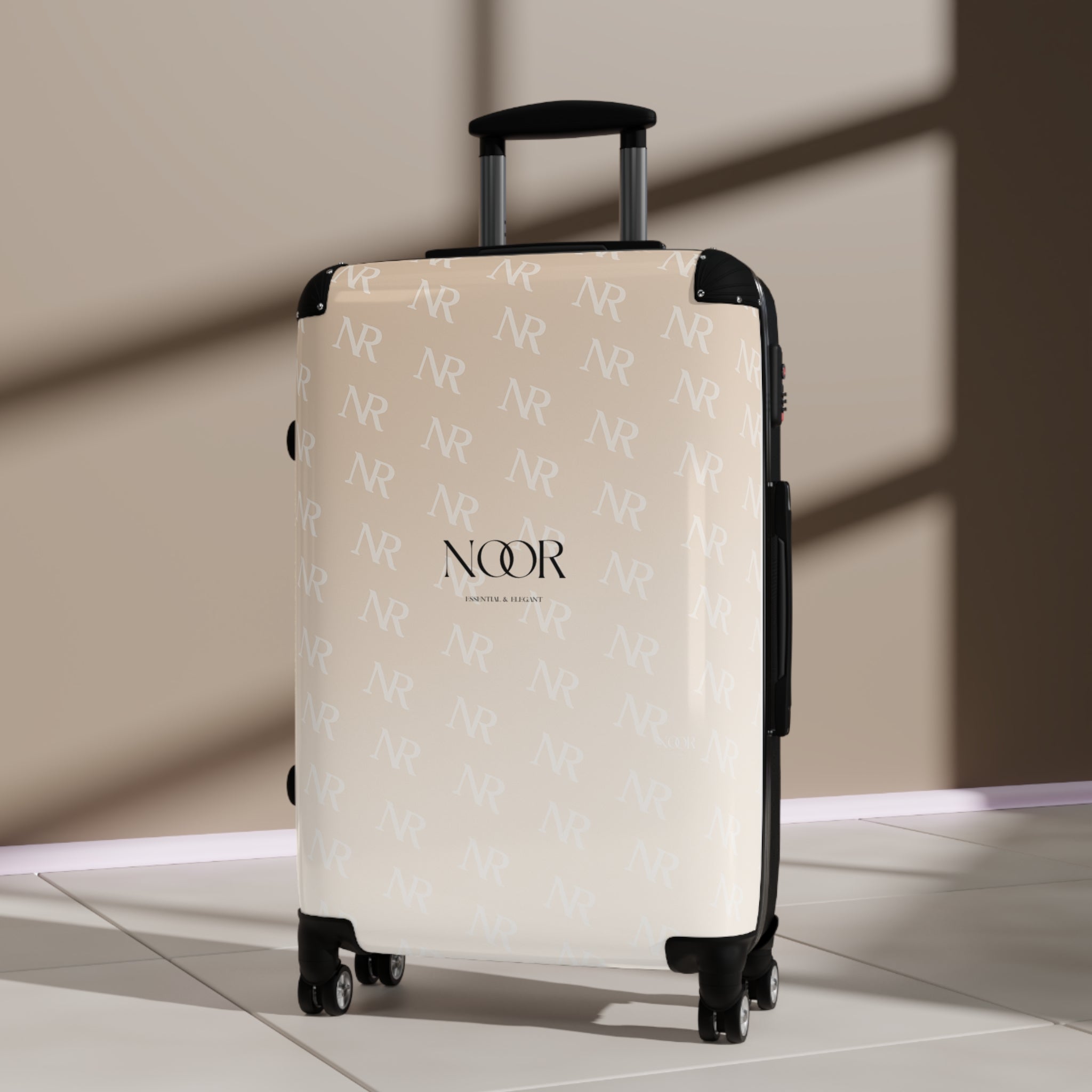 NOOR Stylish Suitcase: Monogram