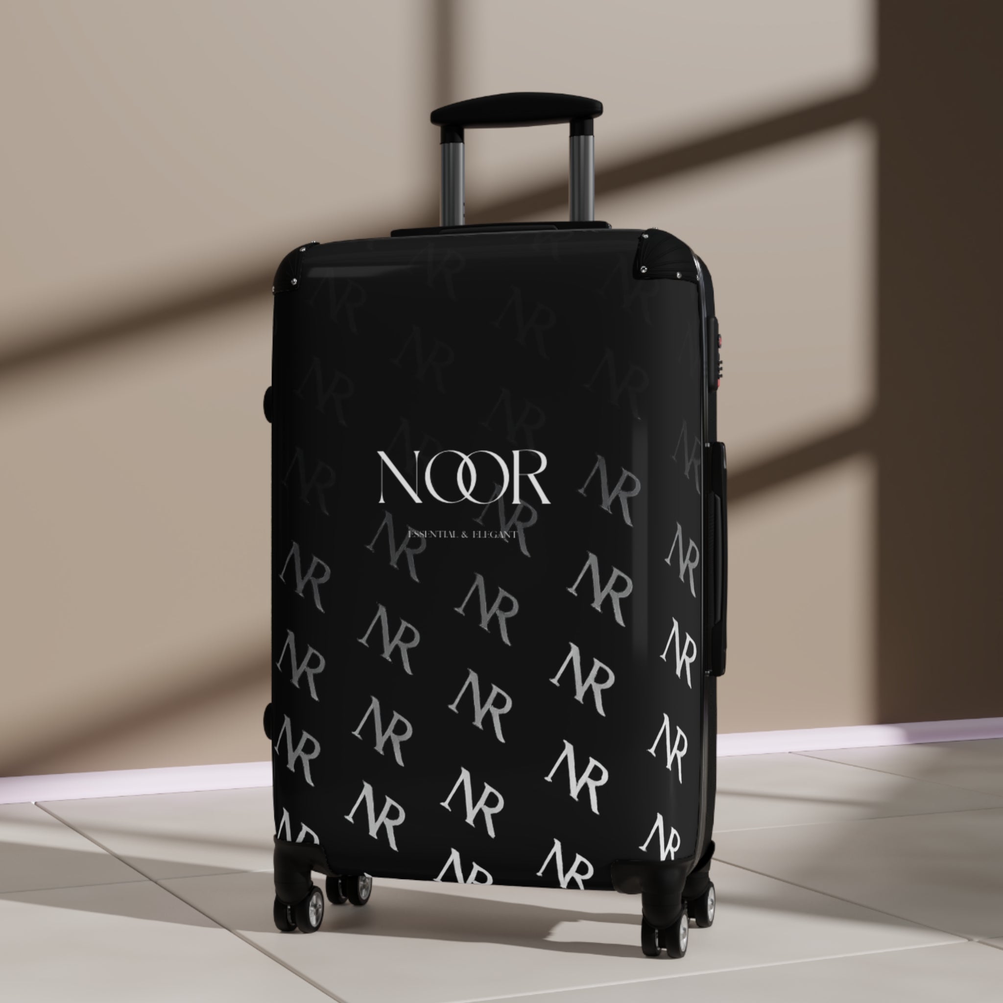 NOOR Stylish Travel Suitcase Monogram