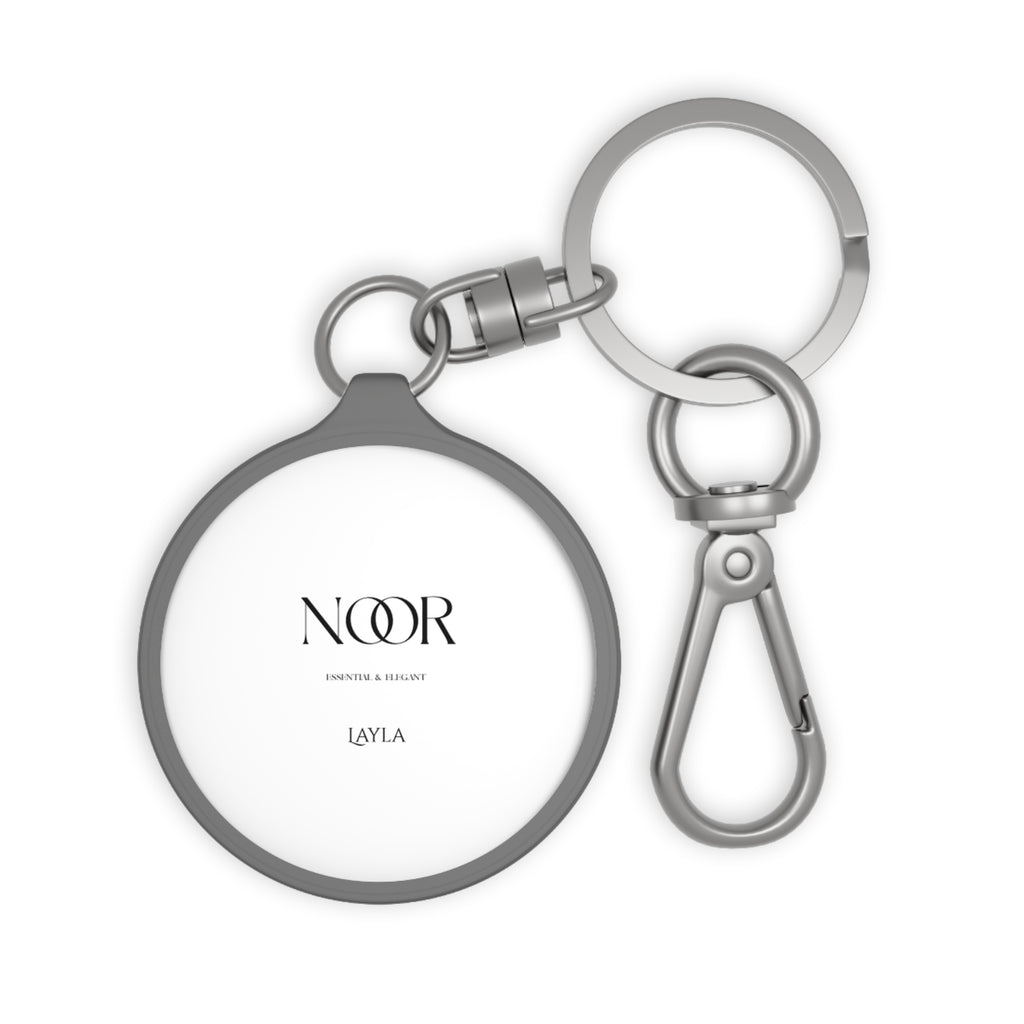 NOOR Keyring Tag, Custom Name