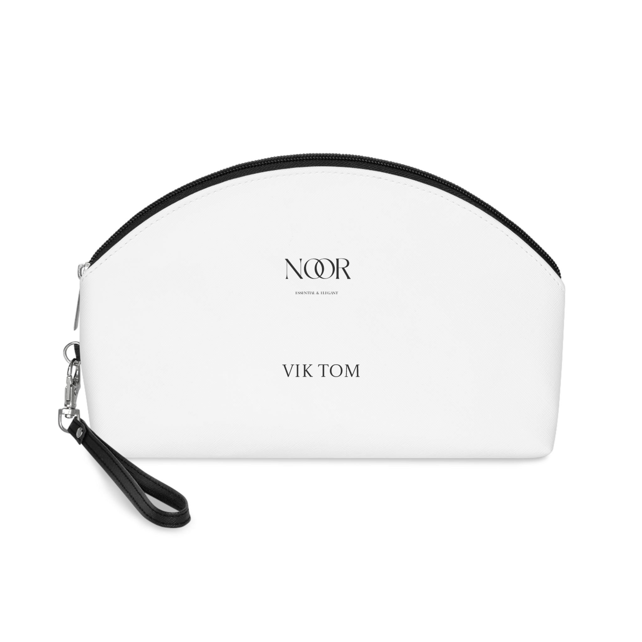 NOOR Elegant Makeup Bag - Personalized Name